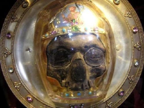 Relic; Saint John the Baptist’s Head – Amiens Cathedral, France.